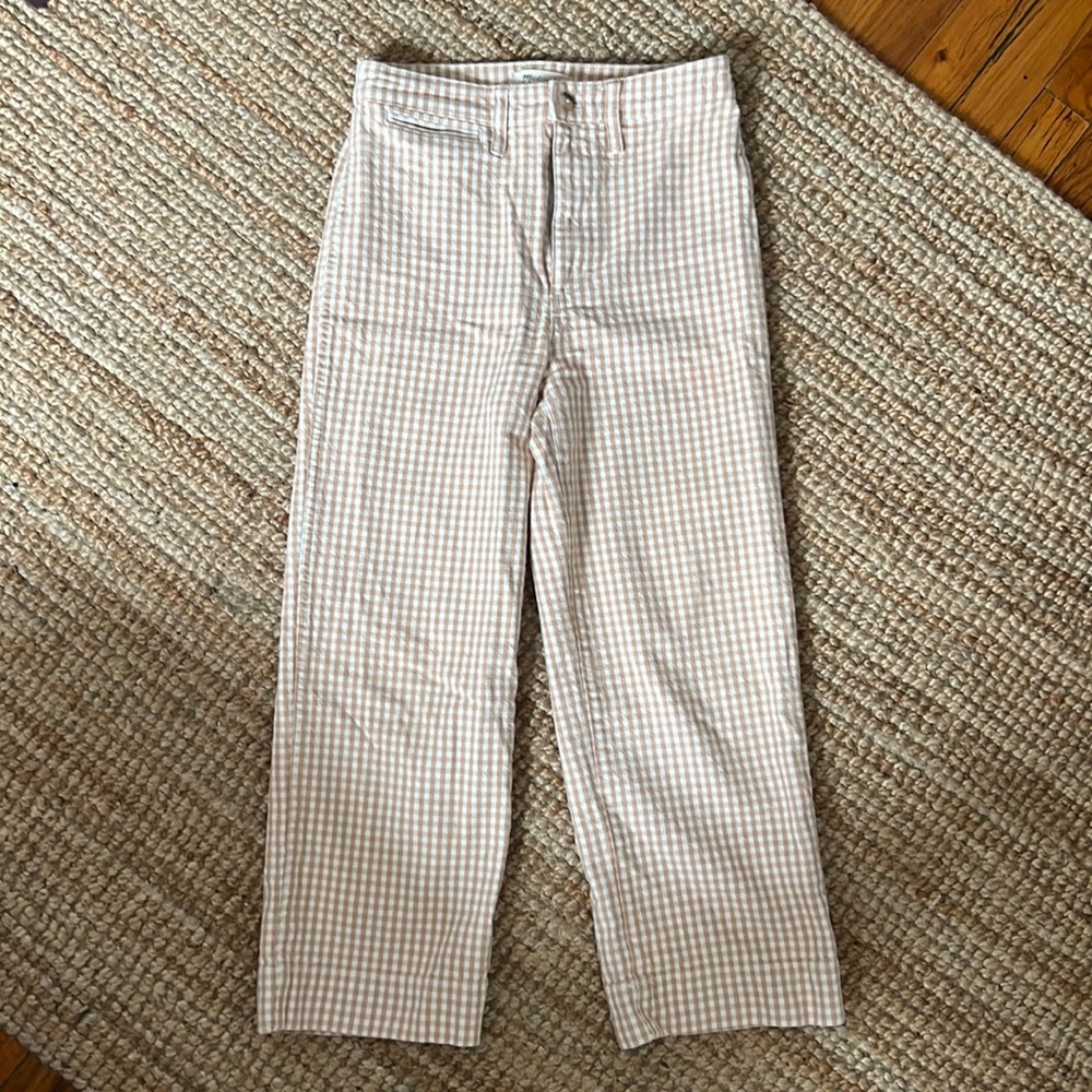 Madewell Slim Emmett Wide-Leg Crop Pant